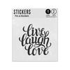 Picture of Live Laugh Love Lettering Sticker Sheets Twin Pack