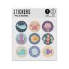 Picture of Sea Creatures Badges Set Sticker Sheets Twin Pack