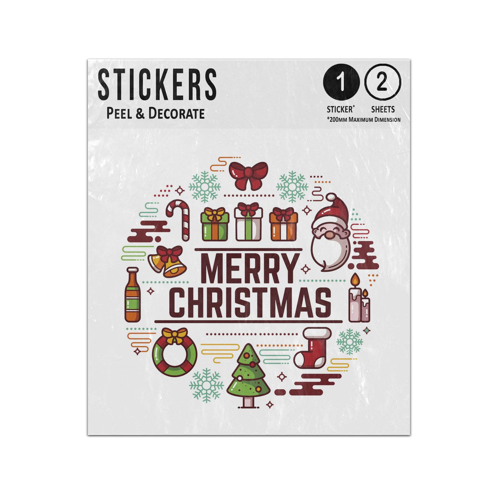 Snowflake Sticker Sheets