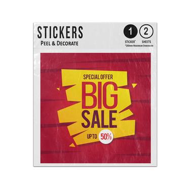 Picture of Big Sale Up To 50 Percent Off Sticker Sheets Twin Pack