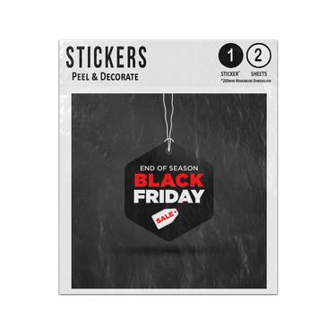 Picture of Black Friday Hanging Price Tag End Of Season Sale Sticker Sheets Twin Pack