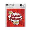 Picture of Black Friday Sale Comic Explosion Wow Promotionpop Art Sticker Sheets Twin Pack