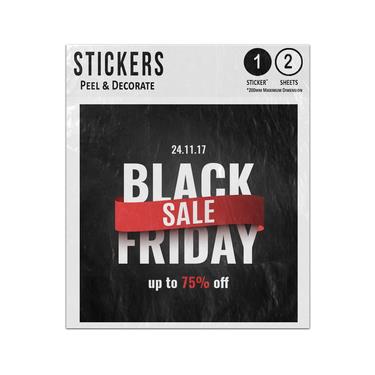Picture of Black Friday Sale Up To 75 Percent Off November Sticker Sheets Twin Pack