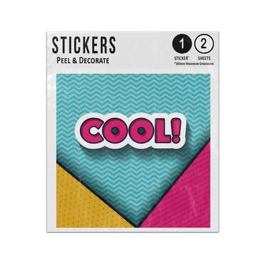 Picture of Boing Lettering Pop Art Style Surprise Exclamation Message Sticker Sheets Twin Pack