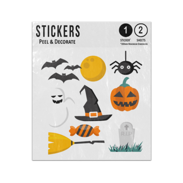 Picture of Halloween Cute Elements Collection Sticker Sheets Twin Pack