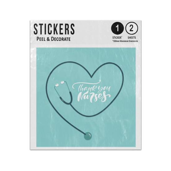 Nurse Stickers, Nursing Stickers, Medical Stickers, Cardiac Nurse