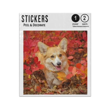 Picture of Corgi Dog Sticker Sheets Twin Pack