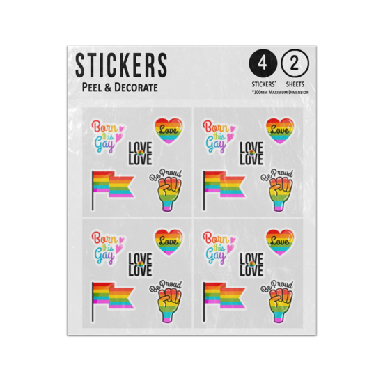 gay love stickers