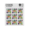 Picture of Halloween Hand Drawn Ghostly Spooky Item Illustrations Sticker Sheets Twin Pack