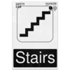 Picture of Stairs Information Adhesive Vinyl Sign