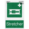 Picture of Stretcher Safe Condition Adhesive Vinyl Sign
