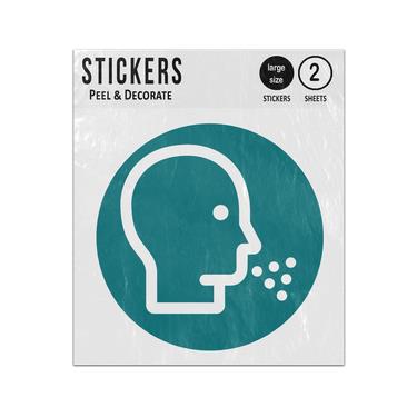 Picture of Loss Of Smell Loss Of Taste Symptom Health Icon Sticker Sheets Twin Pack